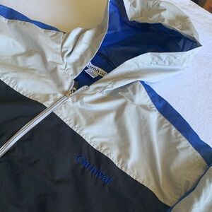 Carnival Men's Lightweight Jacket - Black and Blue